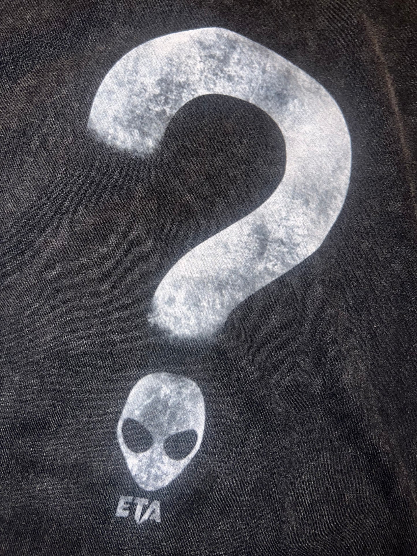 Acid Wash Oversize ETA ? Logo T-Shirt